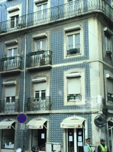 Lisbon - tile facade